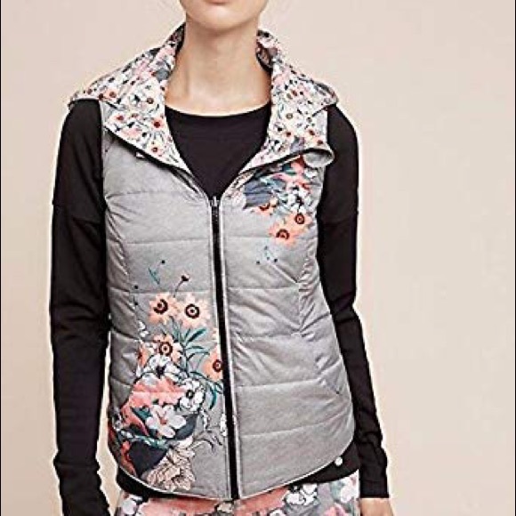 *SOLD*Anthropologie Pure + Good Perennial vest - Picture 2 of 8